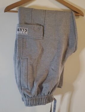PROCLUB Men's Gray Sweatpants Joggers